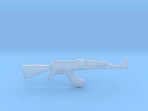 AK-47 1/48 scale in Clear Ultra Fine Detail Plastic