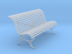 RhB Bench - old type in Clear Ultra Fine Detail Plastic