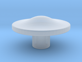 Tai Hat Finial in Clear Ultra Fine Detail Plastic