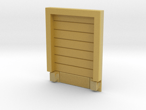 8X10 Roll Up Door; Closed - w/Leveler - Surface in Tan Fine Detail Plastic