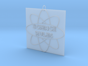 Science Rules! in Clear Ultra Fine Detail Plastic