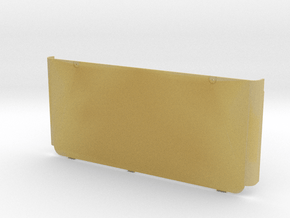 Nintendo New 3DS Bottom Coverplate in Tan Fine Detail Plastic