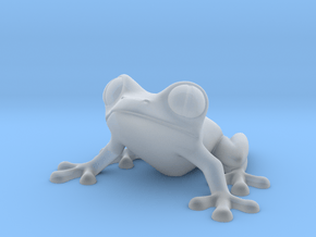 SuperTreefrog - 3D Printing Classic Designer Toy  in Clear Ultra Fine Detail Plastic