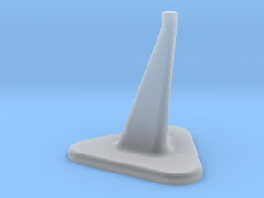 Model Stand / 3mm diameter on top / Hollowed 0,8mm in Clear Ultra Fine Detail Plastic