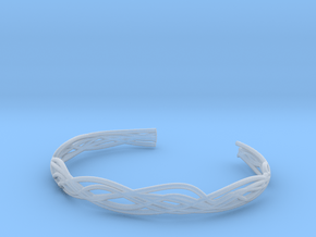 Branch Cuff in Clear Ultra Fine Detail Plastic