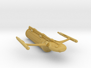 Civilian Modular Freighter with Cylinder Cargo Pod in Tan Fine Detail Plastic