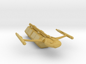 Civilian Modular Freighter with Two Hexagonal Pods in Tan Fine Detail Plastic