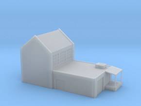 Small Factory (HO Scale) in Clear Ultra Fine Detail Plastic