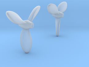1/72 H-Class Submarine Propellers in Clear Ultra Fine Detail Plastic