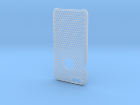 iPhone 6 case_ Hexagons in Clear Ultra Fine Detail Plastic