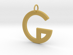 G in Tan Fine Detail Plastic
