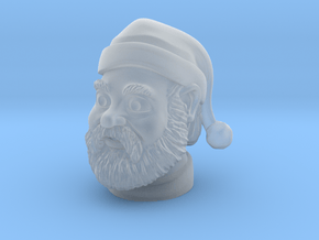 Santa Claus  in Clear Ultra Fine Detail Plastic