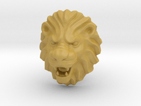 LION RING SIZE 9 1/4 in Tan Fine Detail Plastic