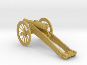 12 Pound Middle cannon in Tan Fine Detail Plastic