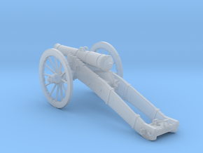 12 Pound Middle cannon in Clear Ultra Fine Detail Plastic