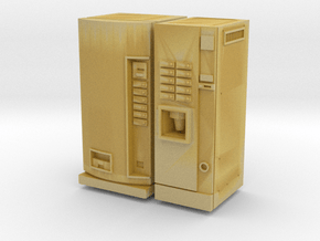 28mm/32mm Coffee And Can Vending Machines  in Tan Fine Detail Plastic