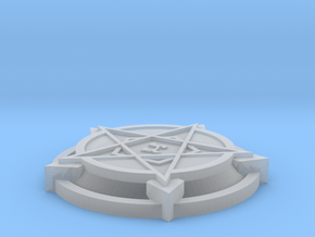 28mm/32mm Demon Summoning Circles Small  in Clear Ultra Fine Detail Plastic