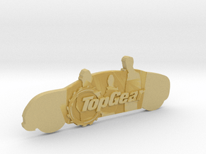 TopGear Crew Silhouette  in Tan Fine Detail Plastic