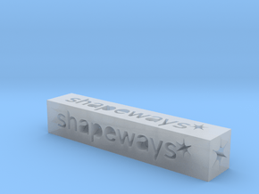 Shapeways Stick 1 - S in Clear Ultra Fine Detail Plastic