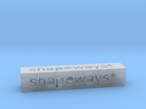 Shapeways Stick 1 - M in Clear Ultra Fine Detail Plastic