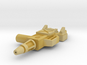 TAV Runabout CW Rodimus Wing hold and Weapon Parts in Tan Fine Detail Plastic