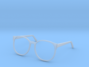 Clark Kent glasses (wearable) in Clear Ultra Fine Detail Plastic