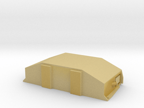 1:87 / H0 Clip-On Reefer Container1 in Tan Fine Detail Plastic