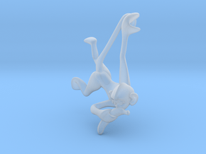 3D-Monkeys 001 in Clear Ultra Fine Detail Plastic