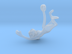 3D-Monkeys 018 in Clear Ultra Fine Detail Plastic