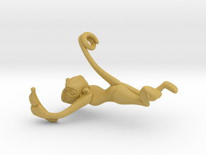 3D-Monkeys 027 in Tan Fine Detail Plastic