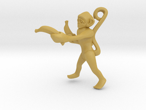 3D-Monkeys 041 in Tan Fine Detail Plastic