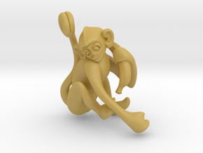3D-Monkeys 049 in Tan Fine Detail Plastic