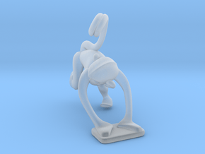 3D-Monkeys 052 in Clear Ultra Fine Detail Plastic