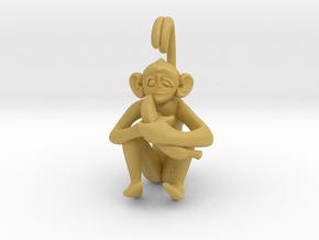 3D-Monkeys 053 in Tan Fine Detail Plastic