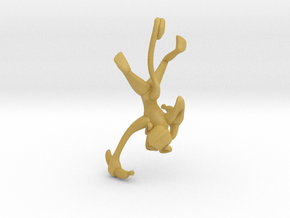 3D-Monkeys 068 in Tan Fine Detail Plastic