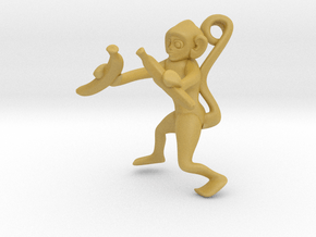 3D-Monkeys 074 in Tan Fine Detail Plastic