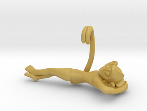 3D-Monkeys 080 in Tan Fine Detail Plastic