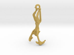 3D-Monkeys 084 in Tan Fine Detail Plastic