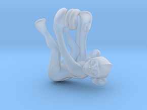 3D-Monkeys 093 in Clear Ultra Fine Detail Plastic
