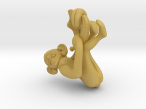 3D-Monkeys 099 in Tan Fine Detail Plastic