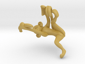 3D-Monkeys 102 in Tan Fine Detail Plastic