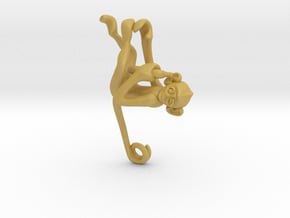 3D-Monkeys 112 in Tan Fine Detail Plastic