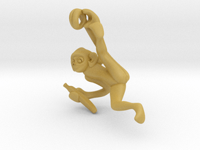 3D-Monkeys 119 in Tan Fine Detail Plastic