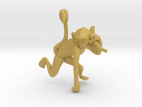 3D-Monkeys 137 in Tan Fine Detail Plastic