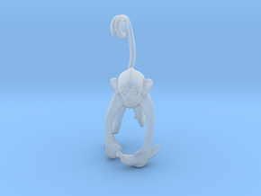 3D-Monkeys 147 in Clear Ultra Fine Detail Plastic