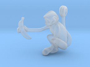 3D-Monkeys 155 in Clear Ultra Fine Detail Plastic
