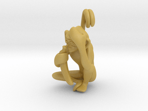 3D-Monkeys 165 in Tan Fine Detail Plastic