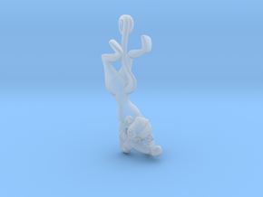 3D-Monkeys 181 in Clear Ultra Fine Detail Plastic