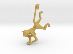 3D-Monkeys 191 in Tan Fine Detail Plastic