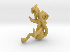 3D-Monkeys 200 in Tan Fine Detail Plastic